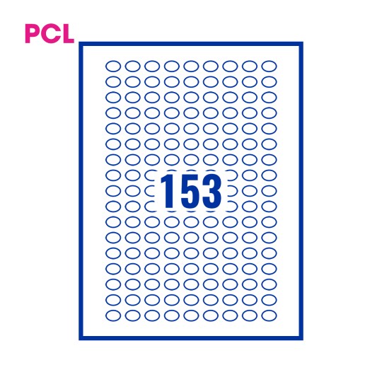 PCL - 16 x 12mm | PCL1612OVALs | Avery